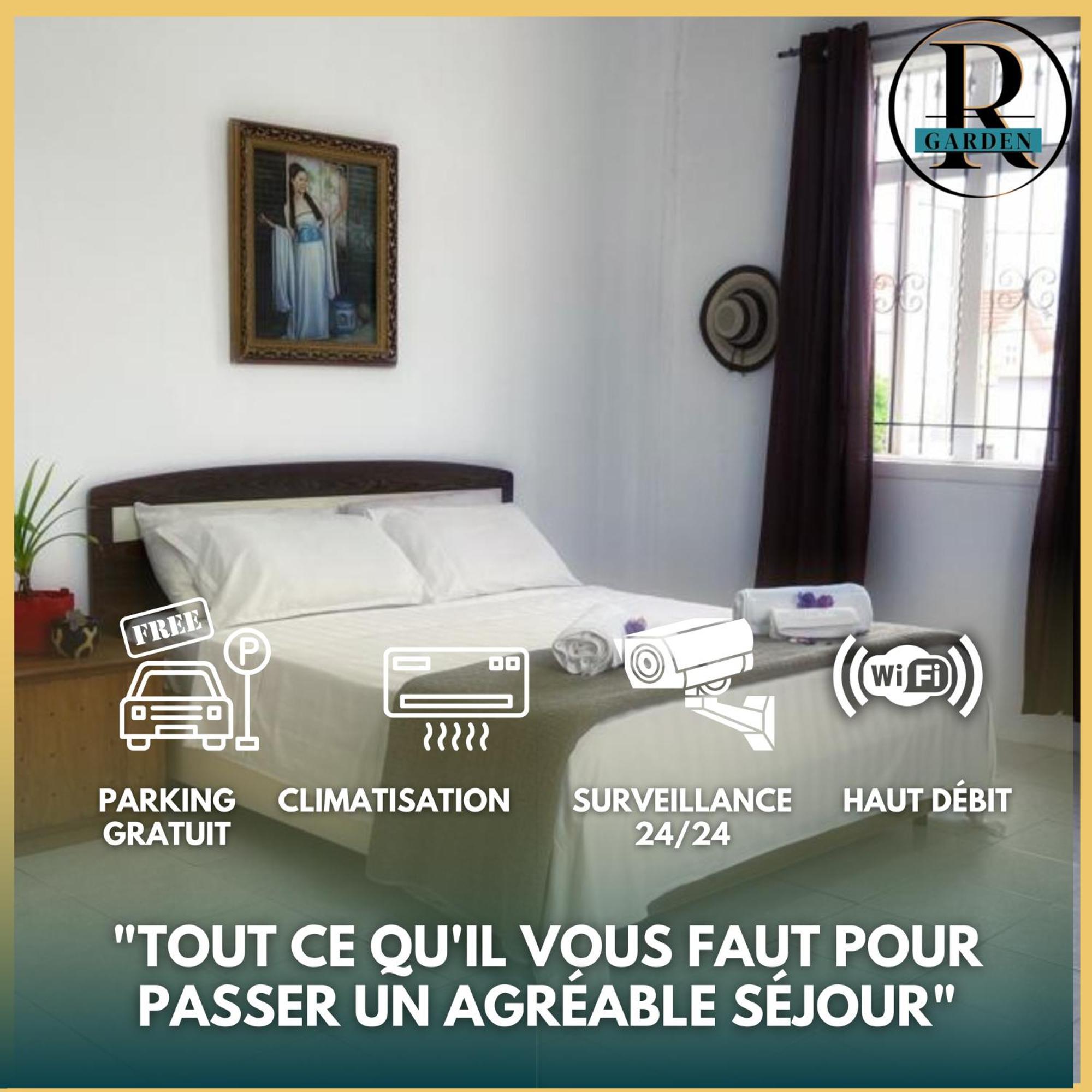 R Garden Villa Au Calme De Baie Du Tombeau, Appartement Familiale De 3 Chambres Et Cuisine المظهر الخارجي الصورة